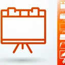 Collage Whiteboard icon