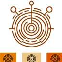 Concentric Mind Map icon