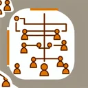 Org Chart Mind Map icon