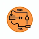 Risk Flow Diagram icon