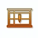 Whiteboard Grid icon