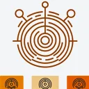 Concentric Mind Map icon