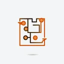 Left-Right Mind Map icon