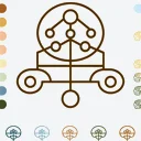 Mind Map Nesting icon