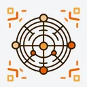 Mind Map Polar Chart icon