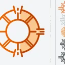 Radial Mind Map icon