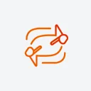 Return Process Flow icon