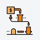 Sales Process Flow icon