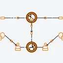 Supply Chain Diagram icon
